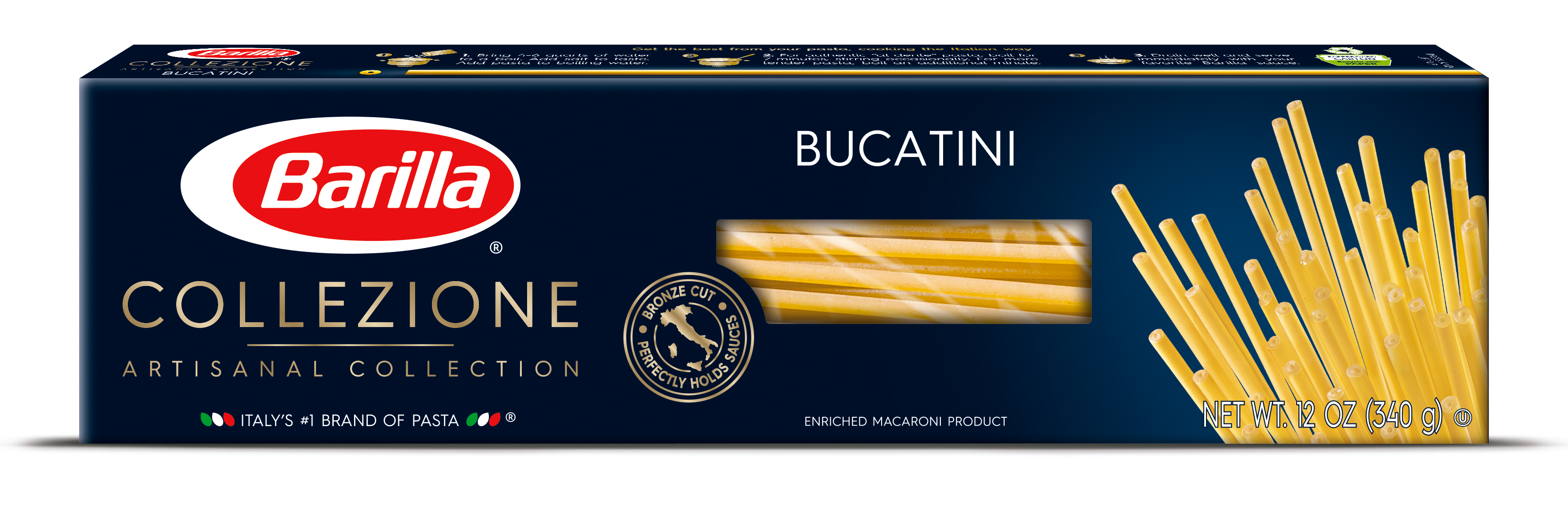 Barilla Pasta Collezione Bucatini 120 Oz ~ Moms Priority 1761