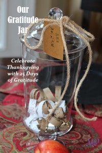 25 Day of Gratitude: Our Gratitude Jar