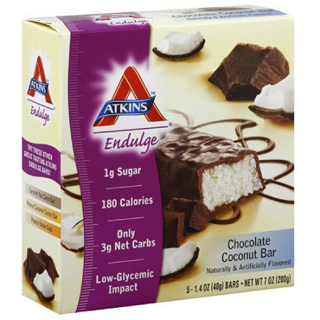 Atkins Chocolate Coconut Bars