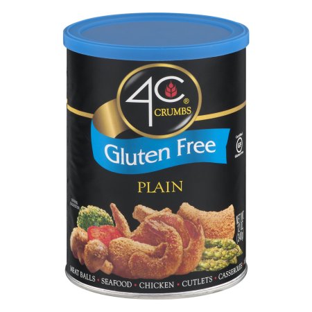 4C ® Gluten Free Plain Crumbs 12 oz. Canister