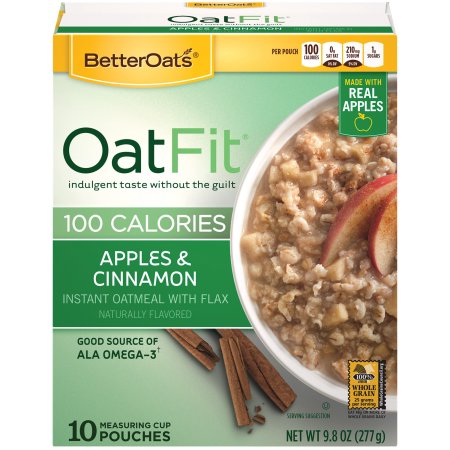 Betteroats Oat Fit Apples and Cinnamon Hot Cereal