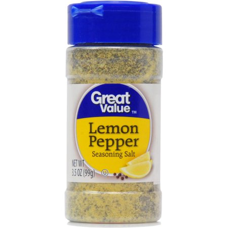 Great Value Lemon Pepper Seasoning Salt