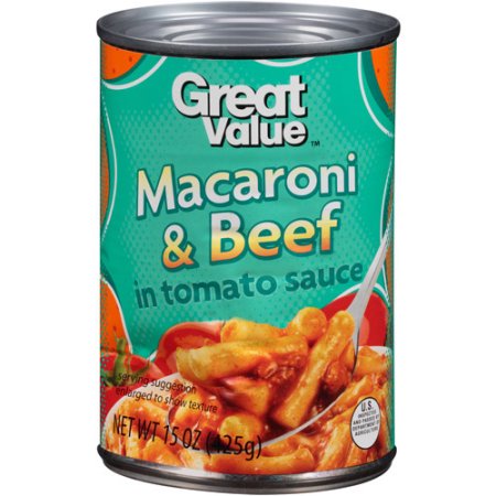 Great Value Macaroni & Beef