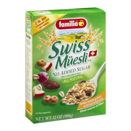 Familia Muesli Swiss Sugar Free