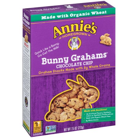 Annie's ® Chocolate Chip Bunny Grahams Whole Grain Snacks 7.5 oz