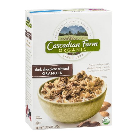 Cascadian Farm Organic Dark Chocolate Almond Granola
