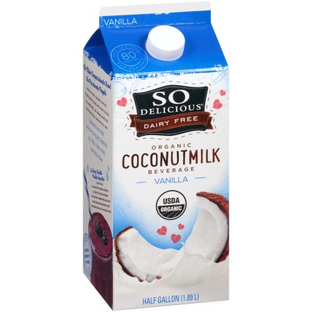 So Delicious ® Dairy Free Vanilla Coconut Milk Beverage 0.5 gal. Carton