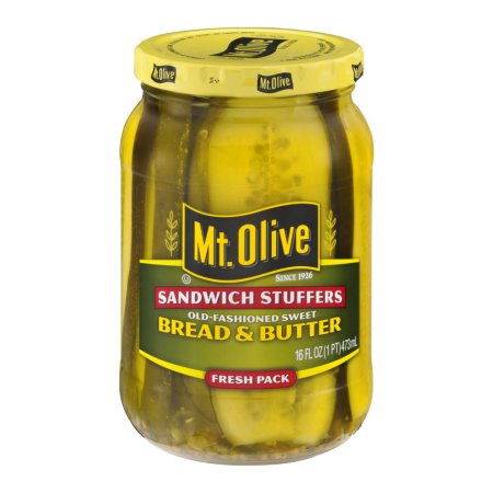 Mt. Olive Bread & Butter Pickles Old-Fashioned Sweet