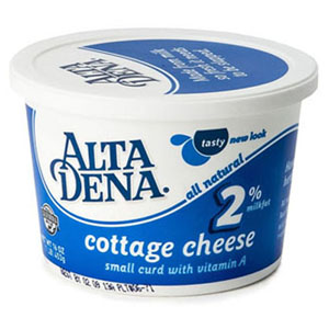 Alta Dena 2% Milkfat Small Curd Cottage Cheese