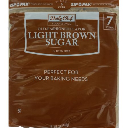 Daily Chef Light Brown Sugar - 7 lb. bag