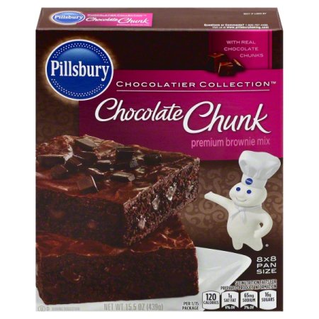 Pillsbury Fudge Supreme Chocolate Chunk Brownie Mix