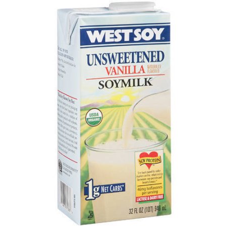 Westsoy Unsweetened Vanilla Soymilk