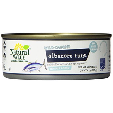 Natural Value Canned Albacore Tuna