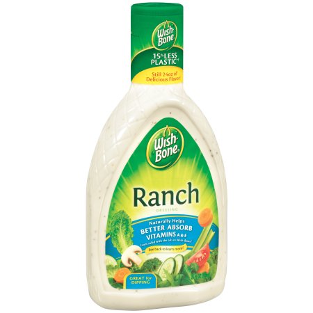 Wish-Bone Ranch Salad Dressing 24 Oz Plastic Bottle