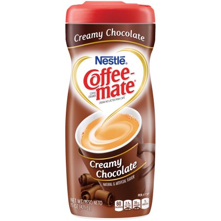 COFFEE-MATE Creamy Chocolate Powder Coffee Creamer 15 oz. Canister