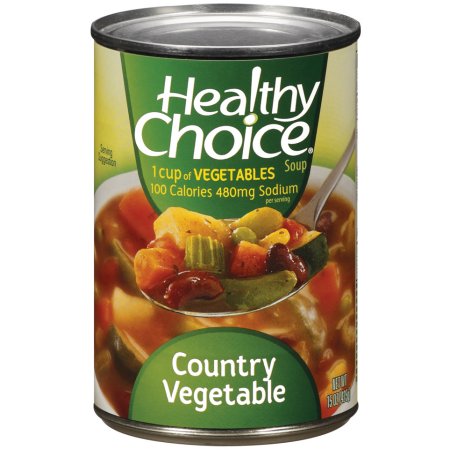 Healthy Choice Country Vegetable Soup 15 Oz Can