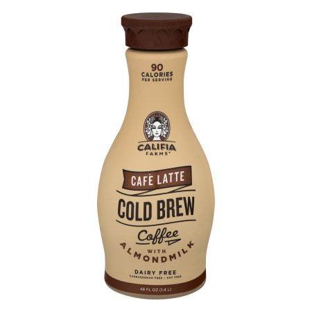 Califia Farms Cold Brew Coffee with Almond Milk Cafe Latte