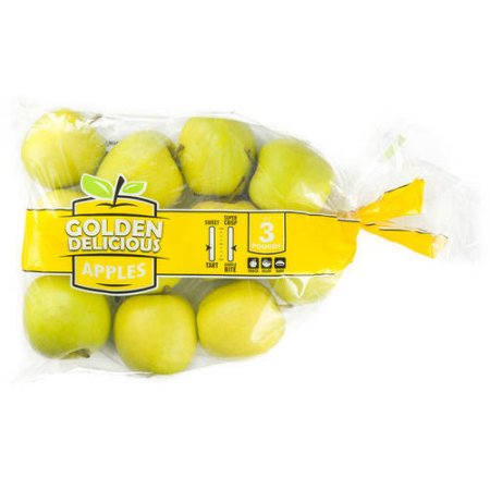 Produce Unbranded Golden Delicious Apples 3 Lb Bag