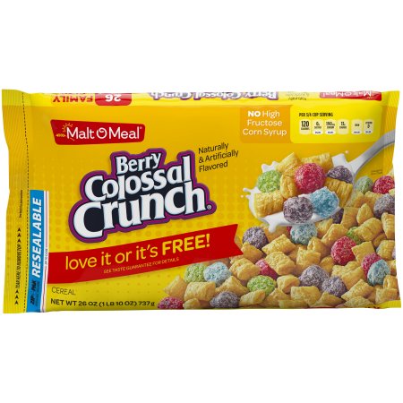 Malt-O-Meal ® Berry Colossal Crunch ® Cereal 26 oz. Zip-Pak