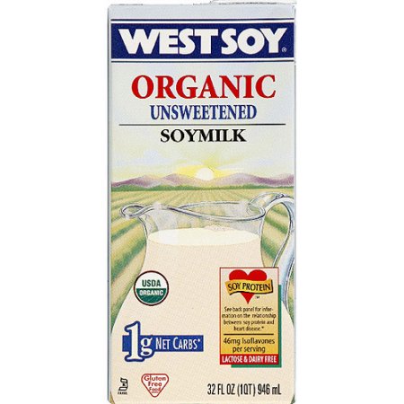 WESTSOY Organic Unsweetened Soymilk