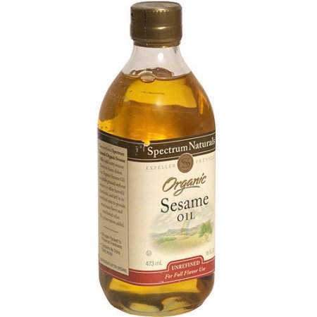 Spectrum Naturals Unrefined Sesame Oil