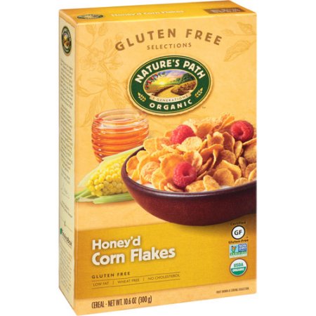Nature's Path Organic Gluten Free Selections Honey'd Corn Flakes Cereal