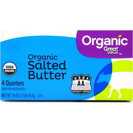 Great Value Organic Salted Butter