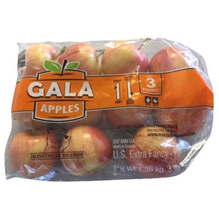 Produce Unbranded Gala Apples 3 Lb Bag