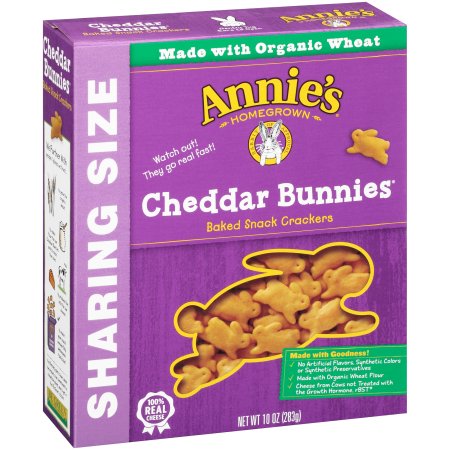 Annie's ® Cheddar Bunnies Snack Crackers 10 oz