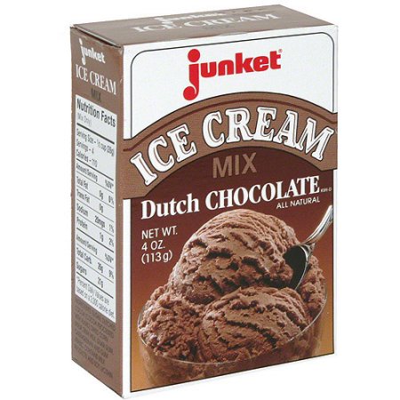 Junket Dutch Chocolate Ice Cream Mix