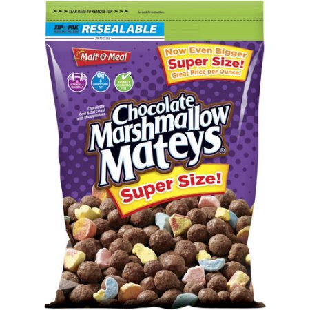 Malt-O-Meal Chocolate Marshmallow Mateys Cereal