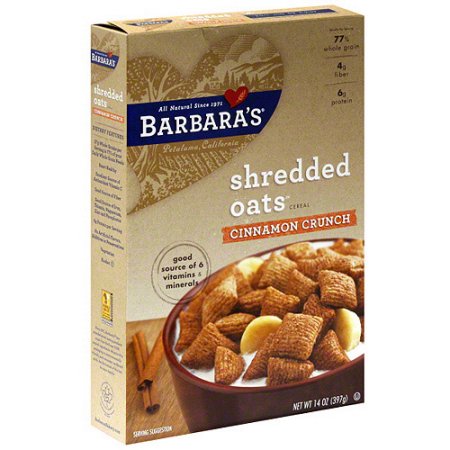 Barbara's Cinnamon Crunch Shredded Oats Cereal
