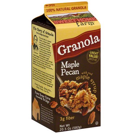 Sweet Home Farm Maple Pecan Granola with Real Maple Syrup