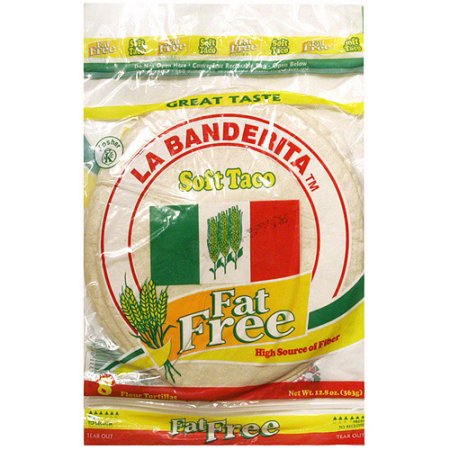 La Banderita Fat Free Soft Taco Tortillas