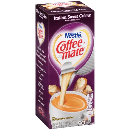 Nestl © Coffee-mate Italian Sweet Creme Liquid Coffee Creamer 50-0.37 fl. oz. Cups