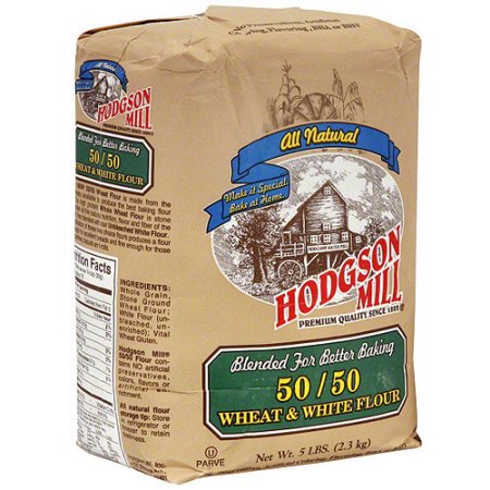 Hodgson Mill 50/50 Whole Wheat & White Flour