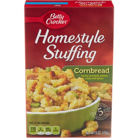 Betty Crocker Homestyle Cornbread Stuffing Mix, 6 oz ...