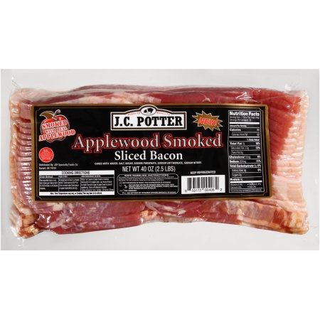 J.C. Potter ® Applewood Smoked Sliced Bacon