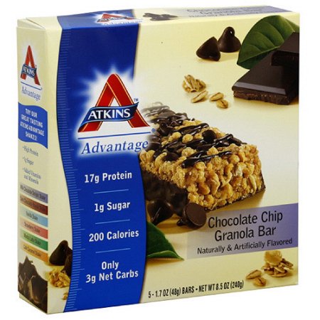 Atkins Advantage Chocolate Chip Granola Bars