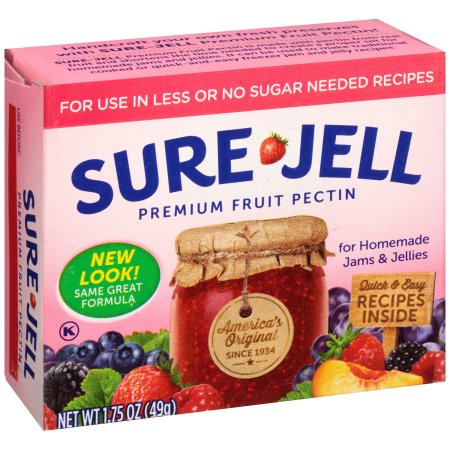 Sure Jell Premium Fruit Pectin Less Or No Sugar Needed Recipes