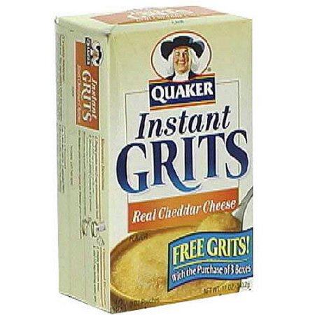 Quaker Instant Cheddar Cheese Flavor Grits
