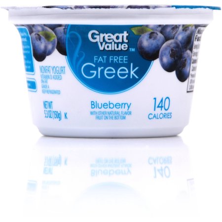 Great Value Blueberry Greek Nonfat Yogurt