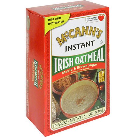 McCann's Maple & Brown Sugar Instant Irish Oatmeal