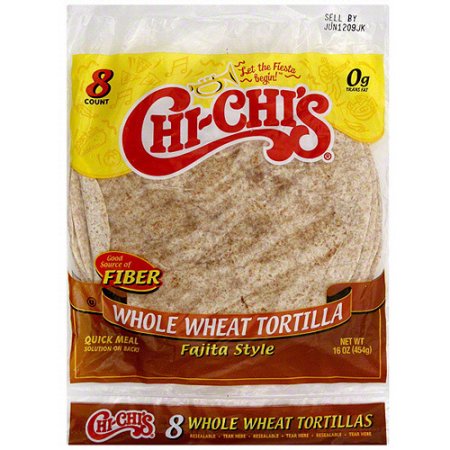 Chi-Chi's Whole Wheat Fajita Style Tortillas