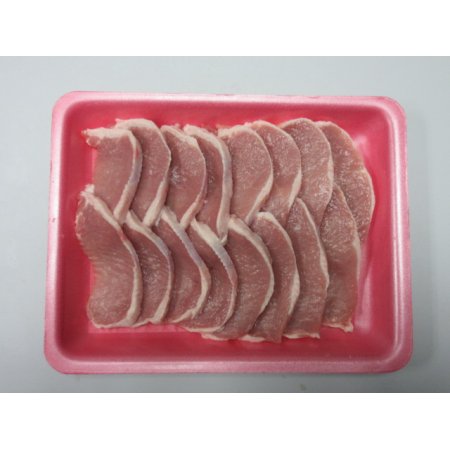Pork Boneless Thin Center Cut Chops Lg.