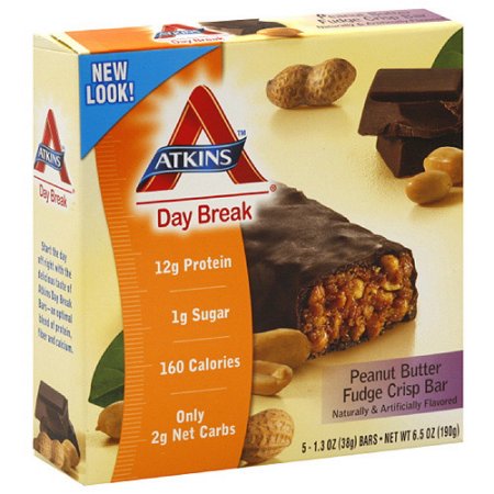 Atkins Advantage Peanut Butter Fudge Crisp Bars