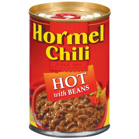 HORMEL Hot W/Beans Chili 15 OZ CAN