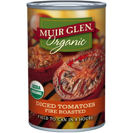 Muir Glen Organic Fire Roasted Diced Tomatoes 14.5 oz. Can