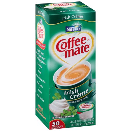 Nestl © Coffee-mate Irish Creme Coffee Creamer 50-0.375 fl. oz. Tubs