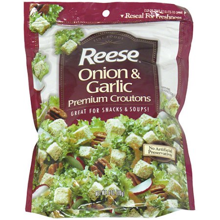 Reese Onion & Garlic Croutons